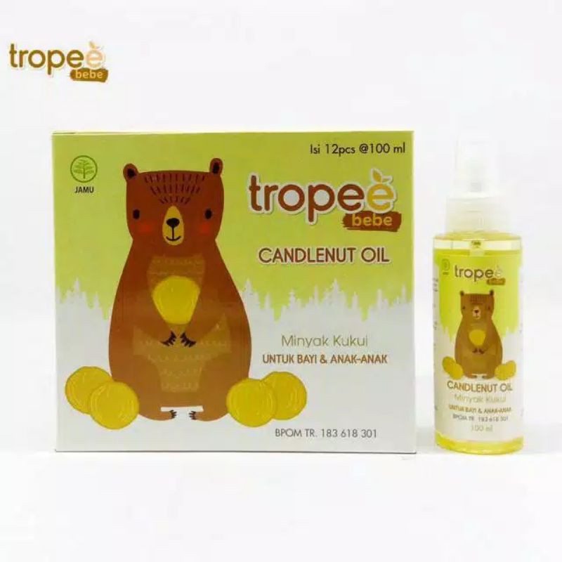 Tropee Bebe Candlenut Oil Minyak Kemiri 100ml