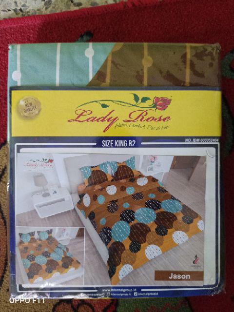 Sprei Lady Rose Uk. 160/180 - Delia