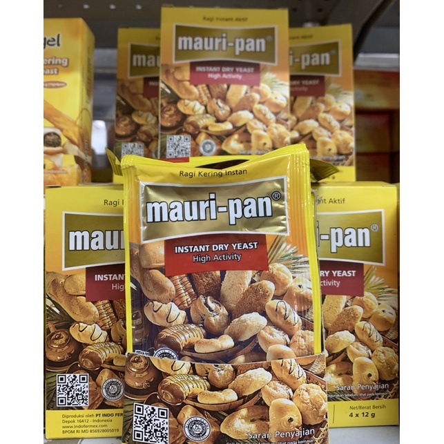 

Ragi Kering Instant Mauripan 4 x 12gr