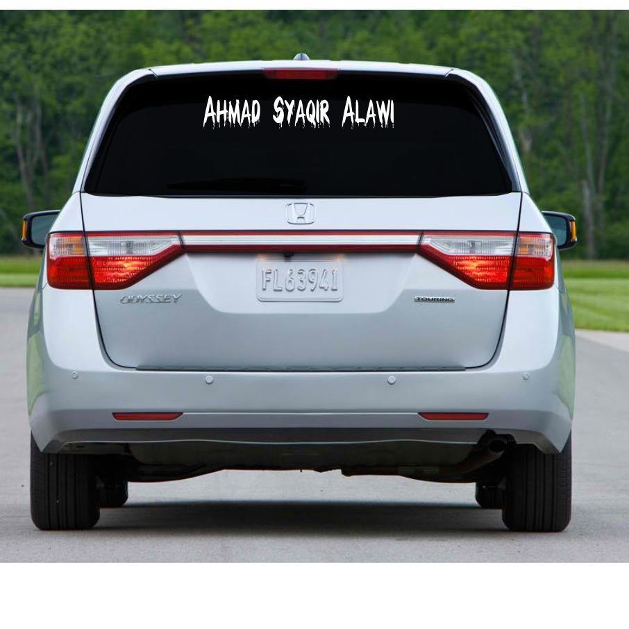 Modern Stiker Mobil Cutting Sticker Body Dan Kaca Mobil Nama