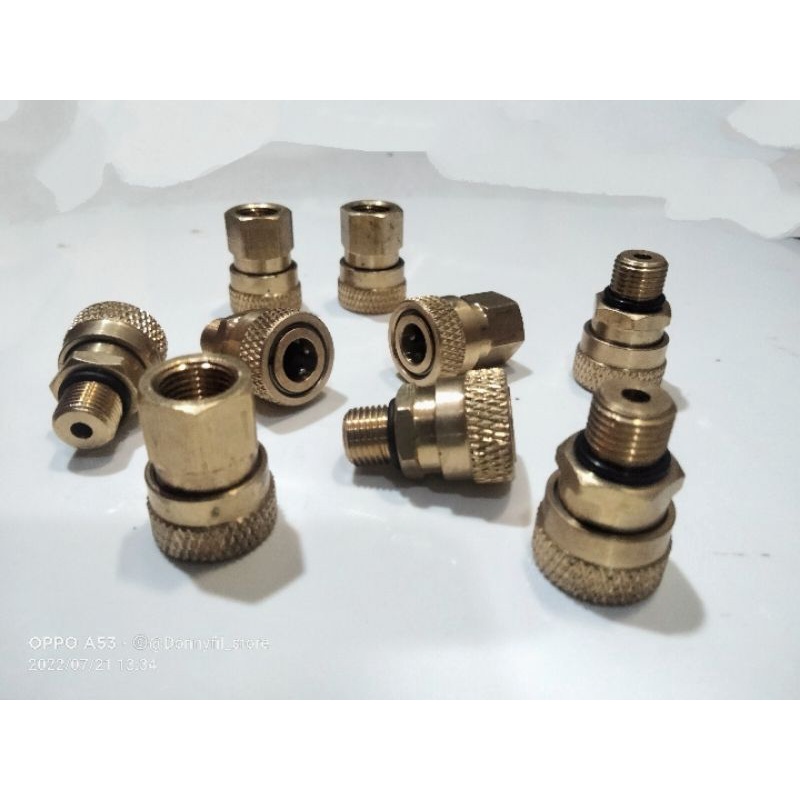 kupler betina/sambungan kupler jantan/1tsm ke mini/dan sebaliknya