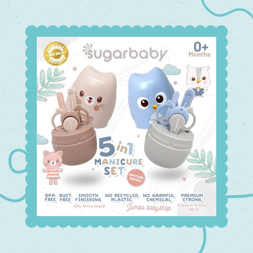 SUGARBABY 5 IN 1 MANICURE SET