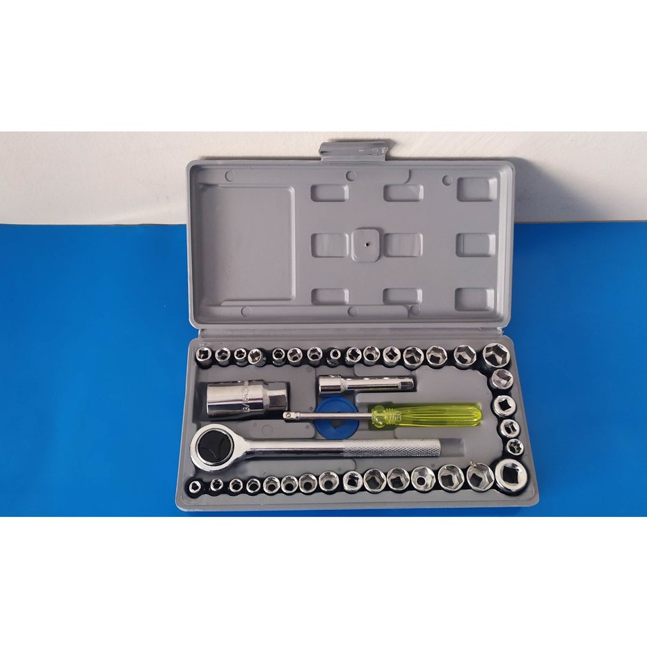 Kunci Sock 21Pcs Socket Wrench Set / Kunci Sok