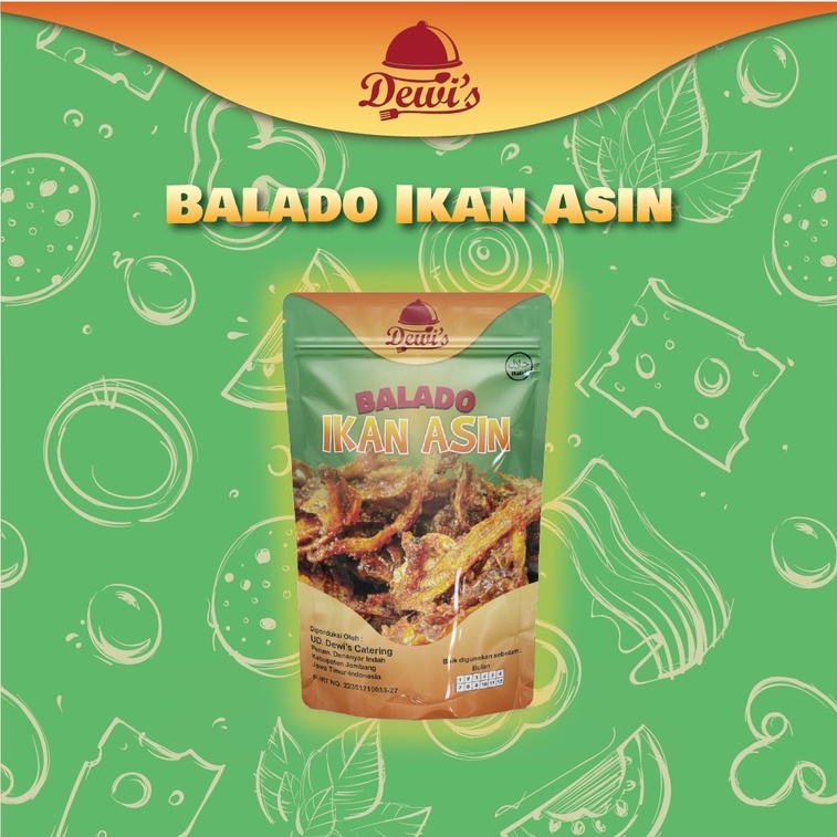 

Balado Ikan Asin Dewis
