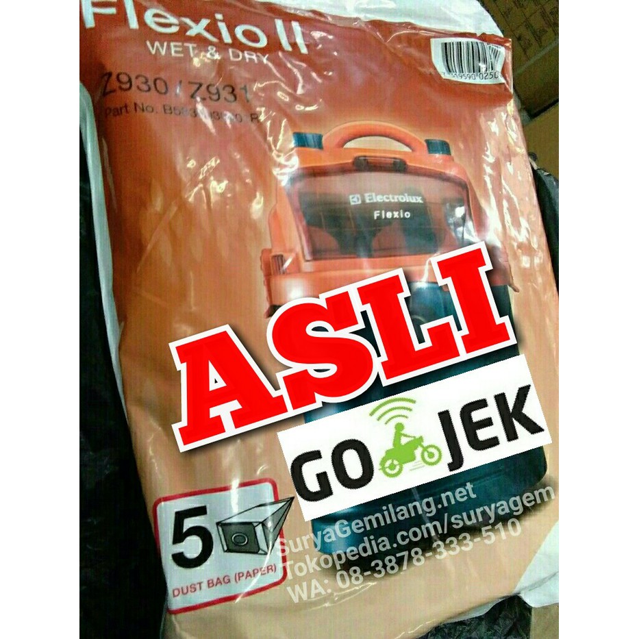 Kantong Debu Vacuum Cleaner Electrolux Z930/Z931 Asli dan Baru