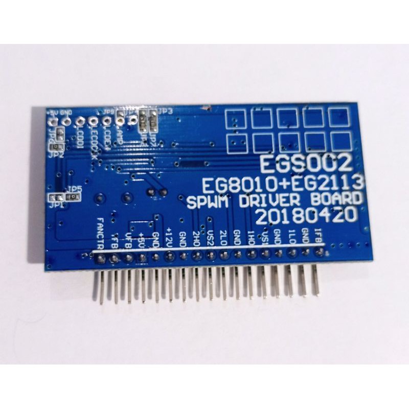 EGS002 PURE SINE WAVE MODULE  SPWM EGD-002 PURESINEWAVE EG8010+IR2113