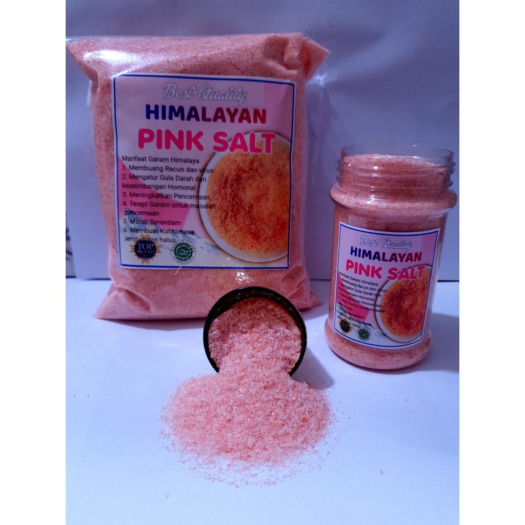 

Garam Himalaya 250 gr KEMASAN BOTOL// Pink Himsalt Original Premium Natural