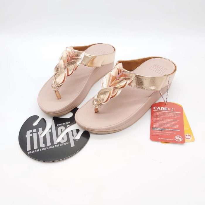 Sandal Jepit Fitflop Fino Leaf Sandal Jepit Sandal Wanita