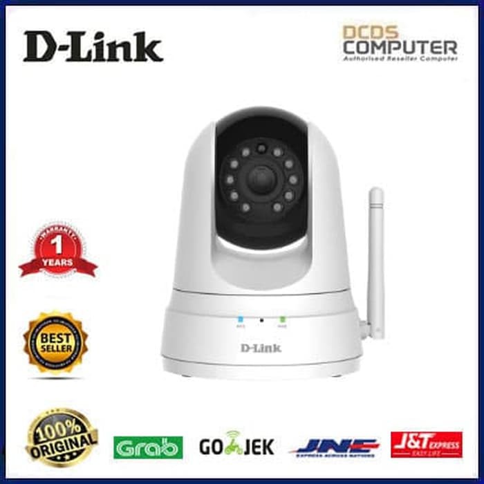 JOM0218 D-Link DCS-5000L WiFi Pan Tilt Day Night Camera DLink IP CAM