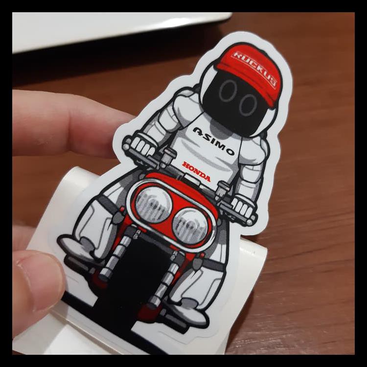 jdm sticker ASIMO RUCKUS LIMITED EDITION