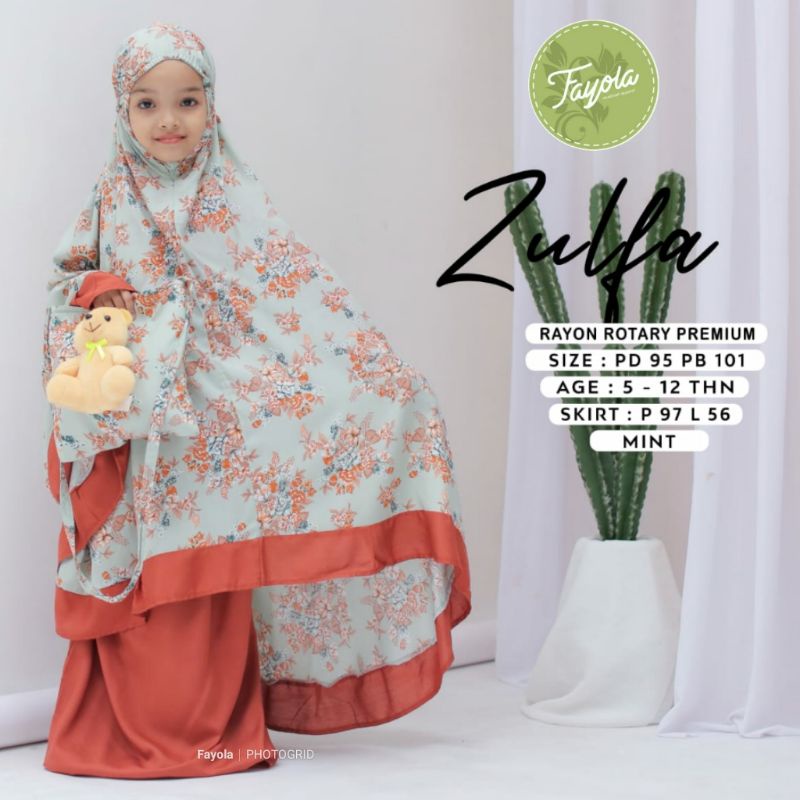 Zulfa mukena anak/Dania mukena anak