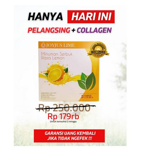 COD JOYJUS SLIM FIBER with COLLAGEN | BPOM & HALAL MUI | PELANGSING FIBER BYOOTE 300GR