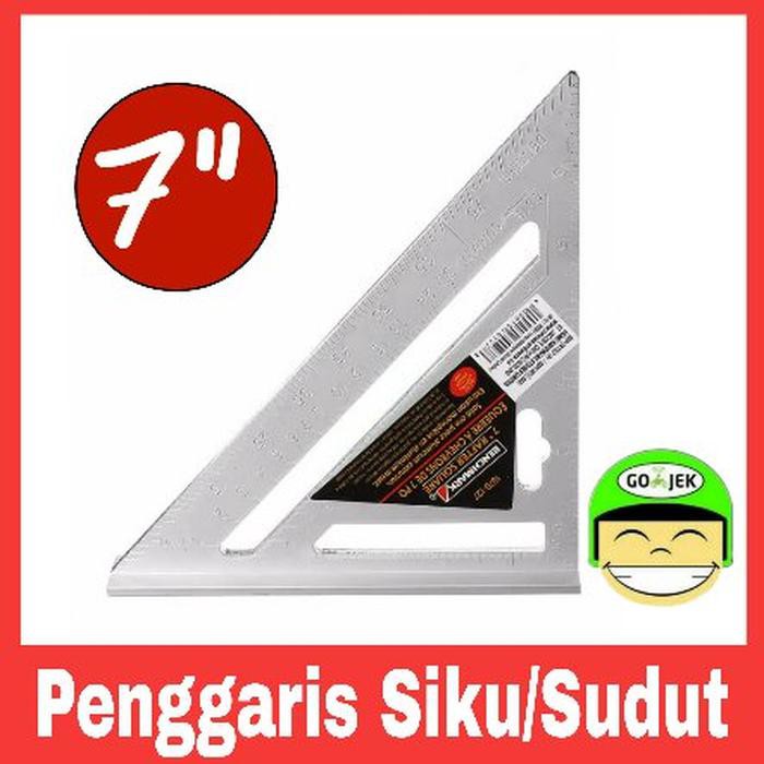 

Penggaris Siku Sudut Segitiga Alumunium Speed Square