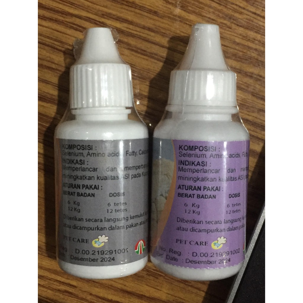 Asivit nutrisi mempelancar asi kucing &amp; anjing ( memperbanyak susu )