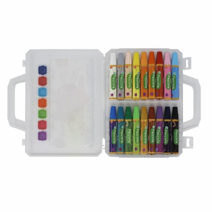 

PASTEL-DRY-OIL- OIL PASTEL PASCOLA 18 COLOUR -OIL-DRY-PASTEL.