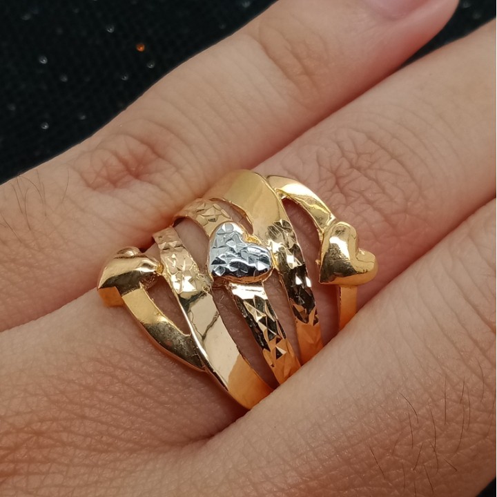 Cincin Emas 17K - 4.65 gr Kadar 750 - 904