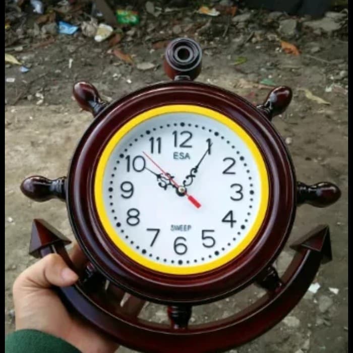 jam jangkar kemudi kapal