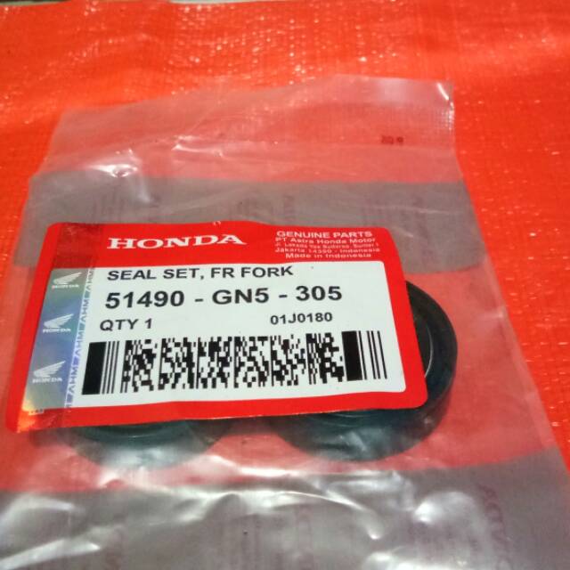 Sil sock seal sock Depan Honda Vario.Beat,Scoopy,Spacy GN5