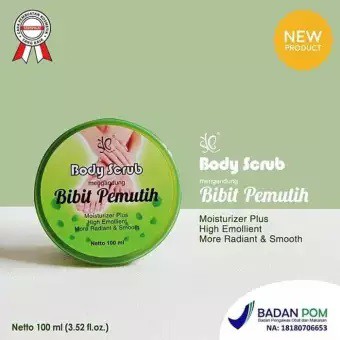 SYB Body Scrub Bibit Pemutih 100 ml