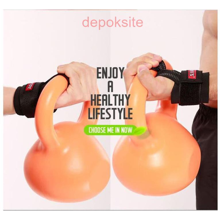 1 Pasang AOLIKES 7638 Pelindung Lengan Tangan Wrist Band Strap Hand Wrap Sarung Tangan Fitness Gym