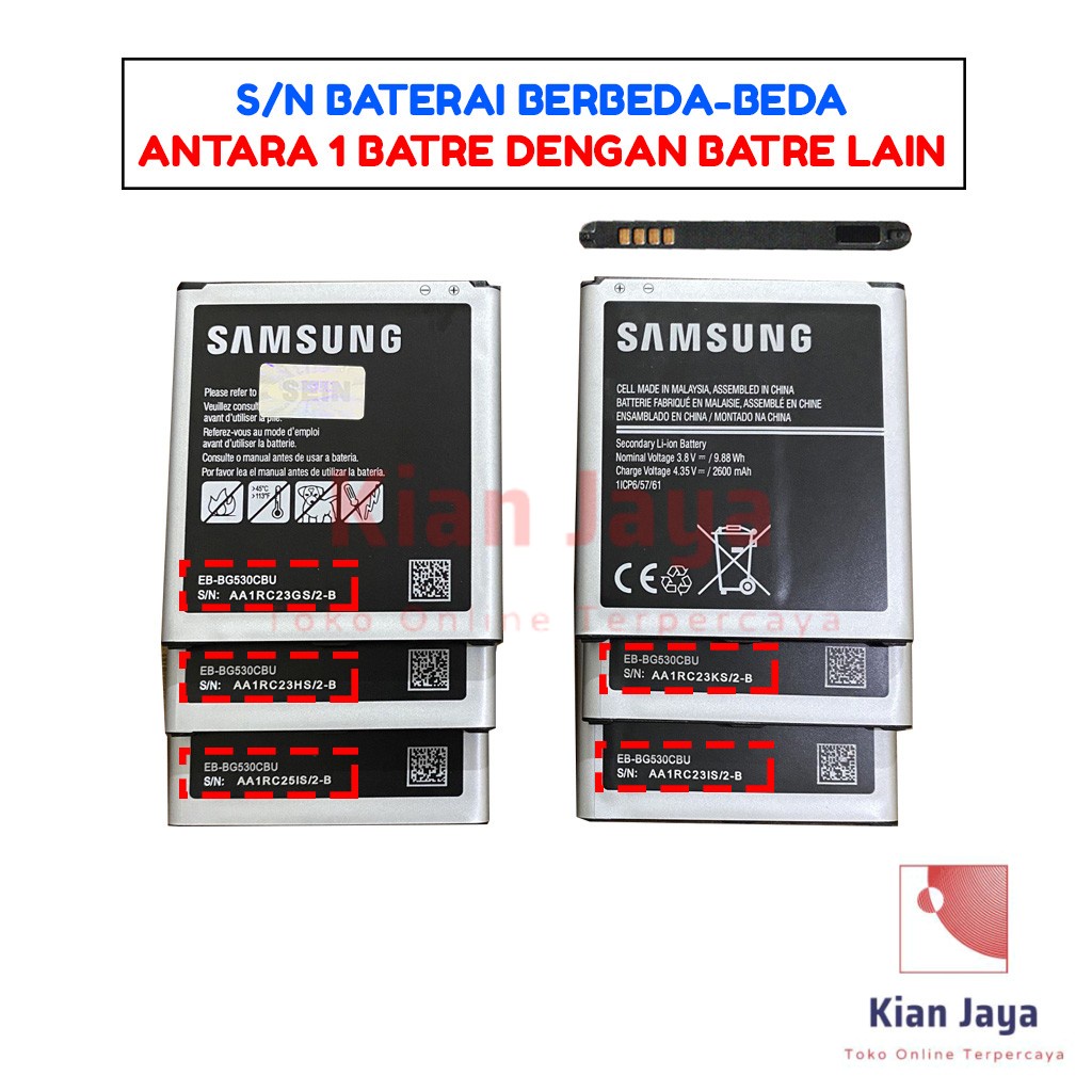 [Garansi 100% Ori] Baterai Galaxy J2 Prime Grandprime G530 J5 J3 J310 J320 J2 Core A2 Core J2 Pro 2018 Grand Prime Plus EB-BG530CBU Battery Batre Batrai Hp G532 J500 J500G G531 J250 A260 J260 Original