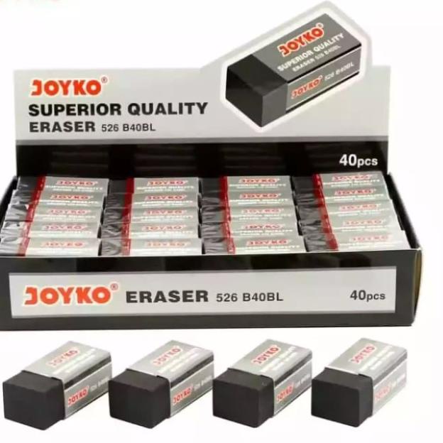 

Harga TERMURAAH.. Penghapus / Stip Joyko HITAM Kecil (1pak=40 pcs)