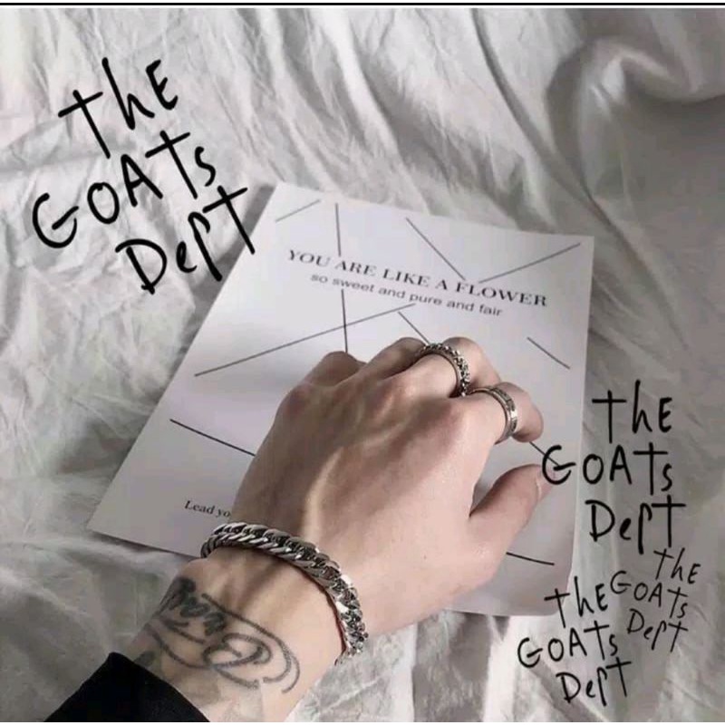 GELANG TITANIUM PRIA ANTI KARAT DAN PUDAR-3