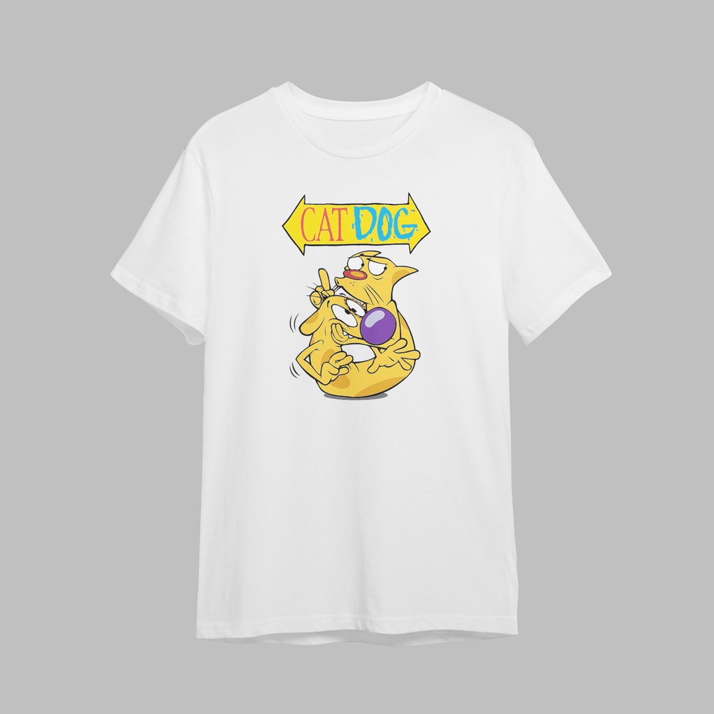 Kaos Catdog/ Nickelodeon/ Kaos dewasa/kaos anak