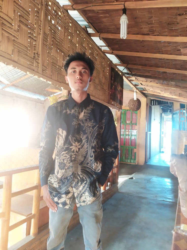 Kemeja Batik Pria Baju Batik Pria Lengan Panjang Modern Lapis Full Furing Ar01