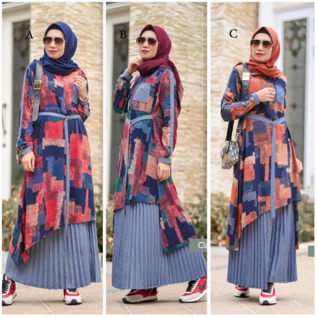 Cludiya tunik by dcl premium