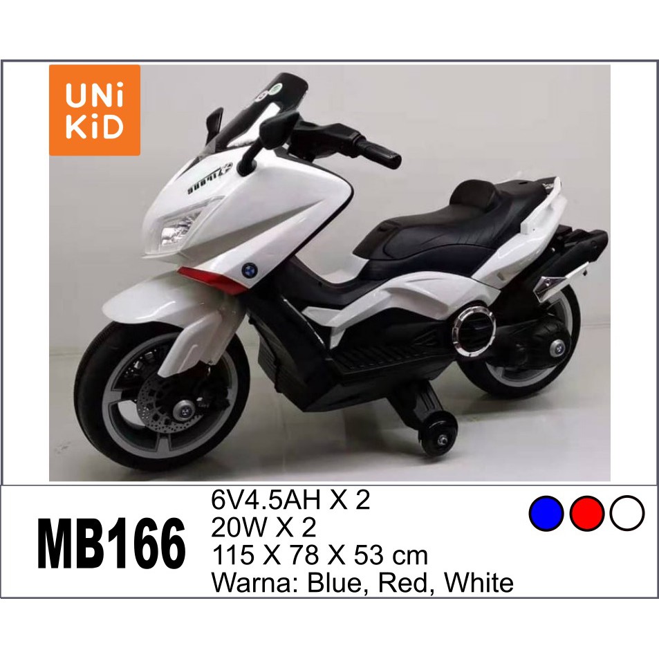 Mainan Anak Motor Aki Nmax Unikid MB 166/MB 168 (Khusus ...