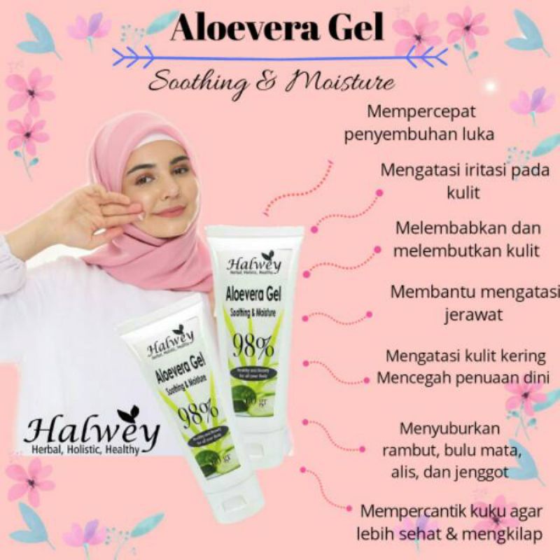 Aloevera Gel Halwey / Aloegel Halwey / Lidah buaya