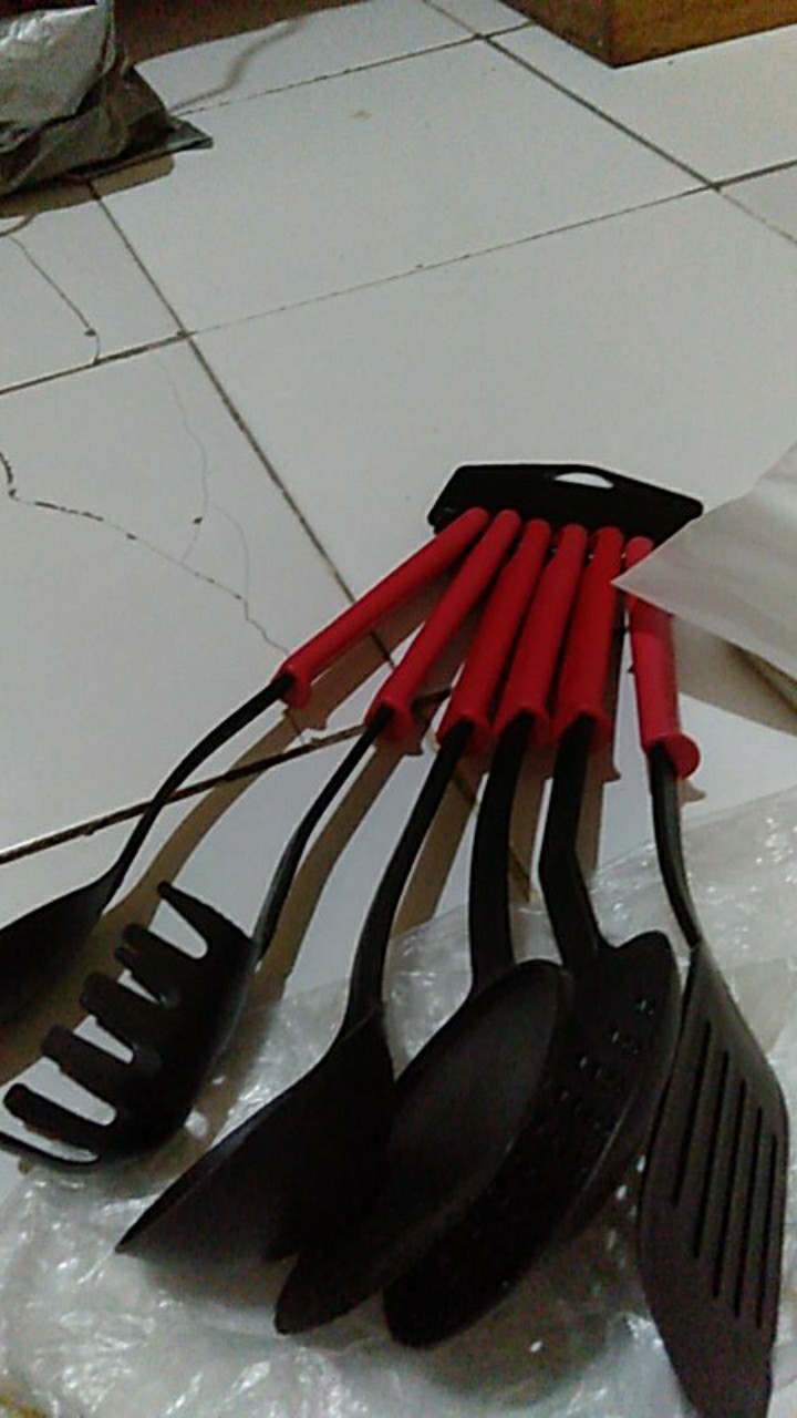 Kitchen Tools Set Isi 6pcs Alat Masak Set Praktis Spatula Set