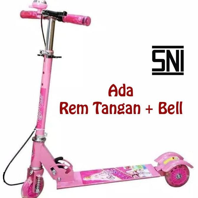 Skuter Otoped Anak Roda 3 / Scooter Injak Anak Roda Tiga - Biru