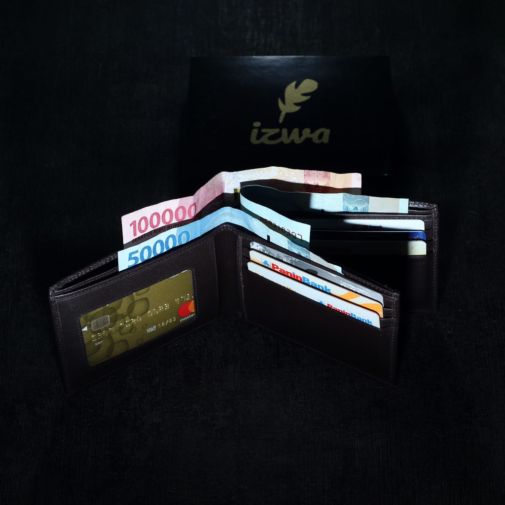 [KULIT ASLI] Dompet Pria 3 Dimensi | Dompet Kulit 3 Dimensi | Dompet Lipat Pria Kulit Sapi Asli GARUT