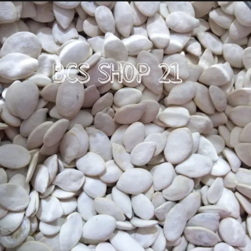 

Kwaci Putih Biji Labu/Pumpkin Seed Berat 75 Gram