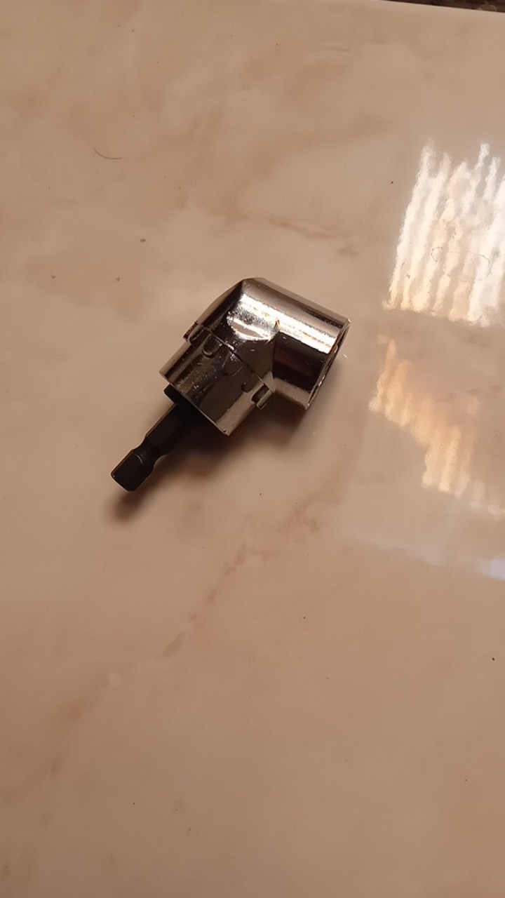 Extension Mata Bor L Angle 1/4 Inch Hex Bit Socket 6.35 Mm L Shape Stainless Steel Mesin Drill Tools