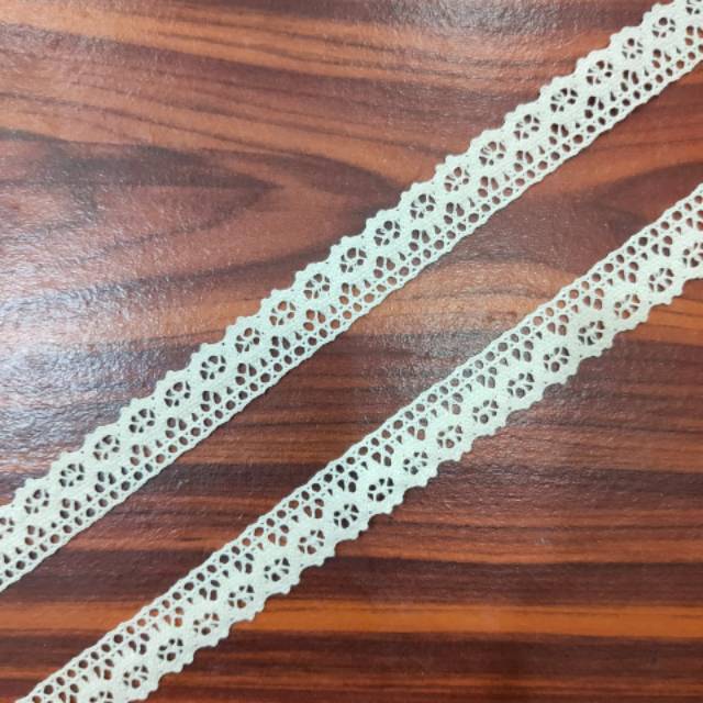 RENDA RAJUT CREAM UKURAN 1 8CM HARGA PER METER Shopee RENDA RAJUT CREAM UKURAN 1 8CM HARGA PER METER Shopee