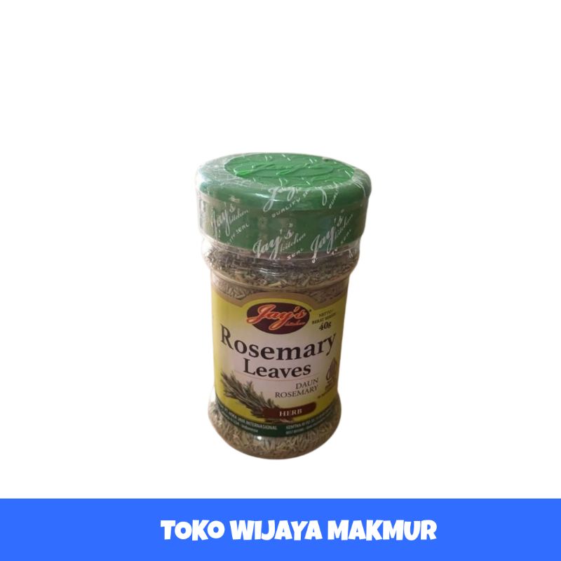 

Daun Rosemarry Kering Jay's Kitchen | Rosemarry Leaves 40gr
