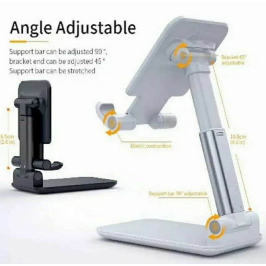 [BISA COD] HOLDER FOLDING MOBILE DESKTOP STAND HD-23 PHONE BRACKET HD23 / L305