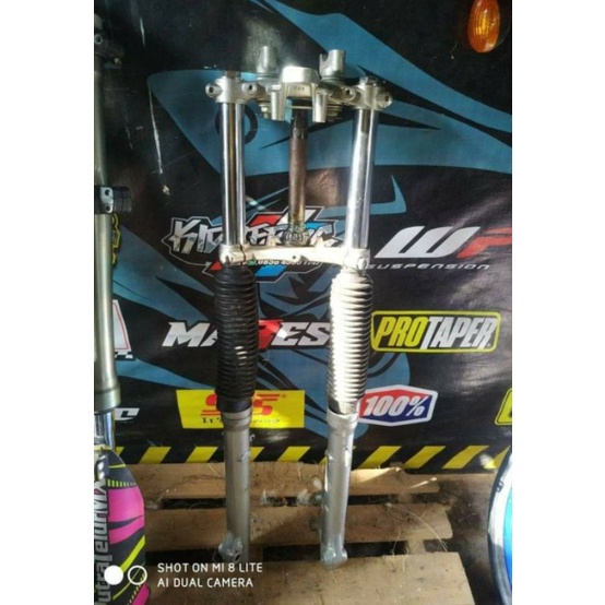 Teleskopik Tele Shock Depan Kawasaki KLX G SIM 5 original copotan