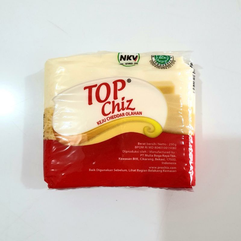 Top Chiz Keju Cheddar 250g