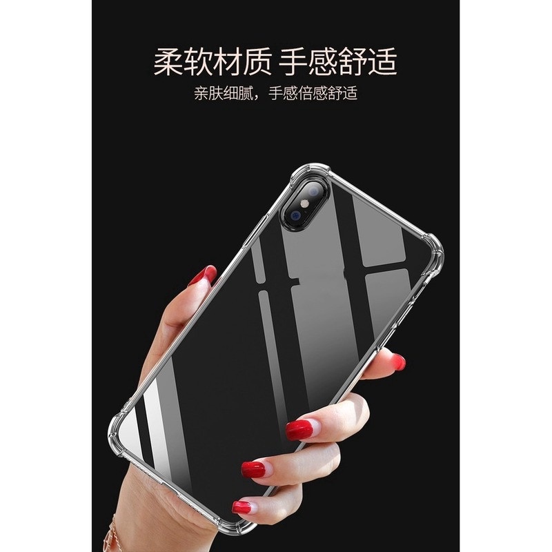 Soft Case TPU Transparan shockproof Cover iPhone 14 13 12 11 Pro X XS MAX XR SE2020 5 5s 6 6s 7 8 Plus