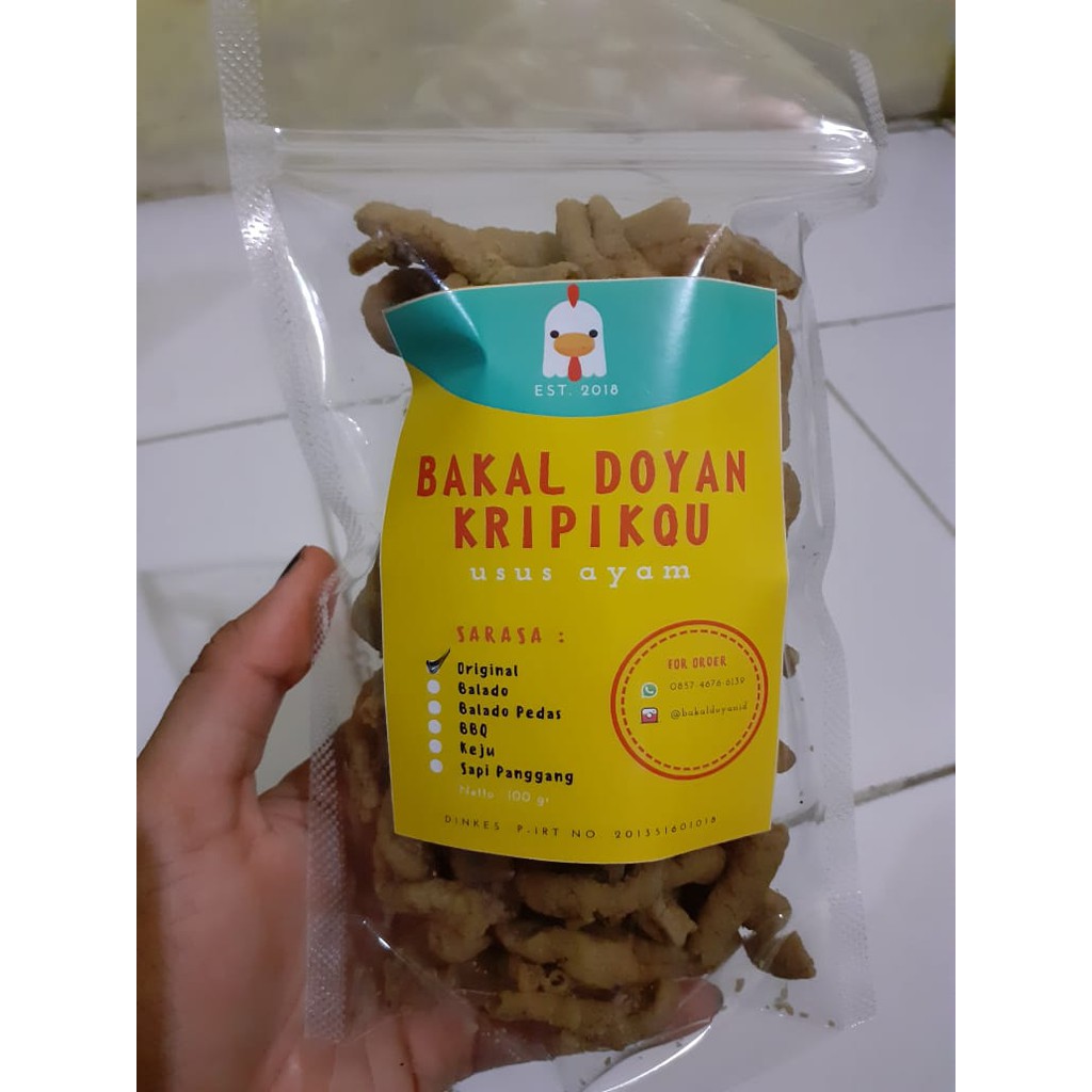 

Keripik Usus Original