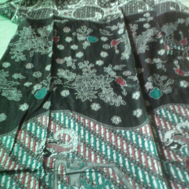 Tunik Sekar Jagat #3 Vania Abu Mono Kekinian Seragam Kerja Kantor Kondangan Murah Coklat Tunic Batik