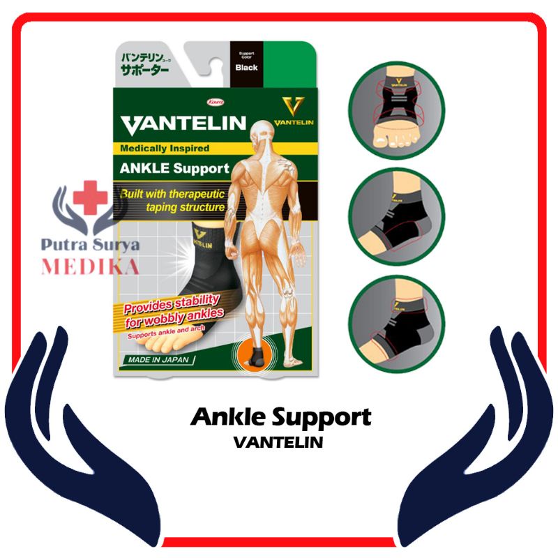 Ankle Support Vantelin | Penyangga Tumit | Deker