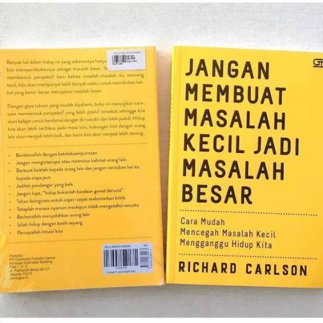 Jangan membuat masalah kecil jadi masalah besar