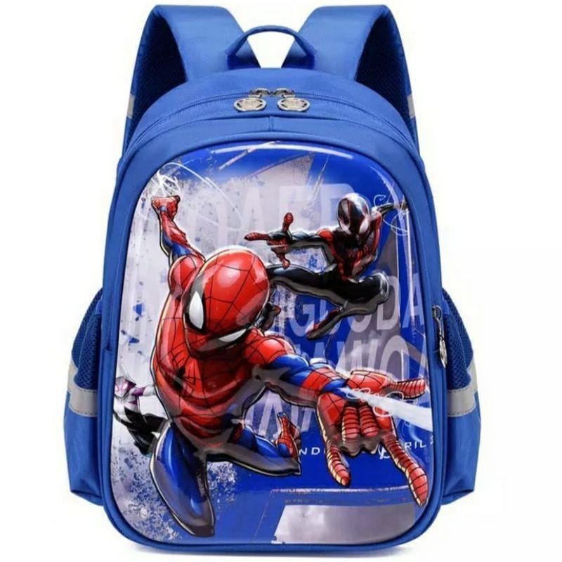 GGS - Tas Ransel Backpack Anak Sekolah untuk Paud/TK Tas Ransel Gendong Punggung Sekolah Anak TK SD Karakter Kartun Backpack Spiderman terbaru 2022