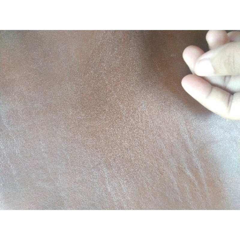 kulit sapi lembaran warna brown antik