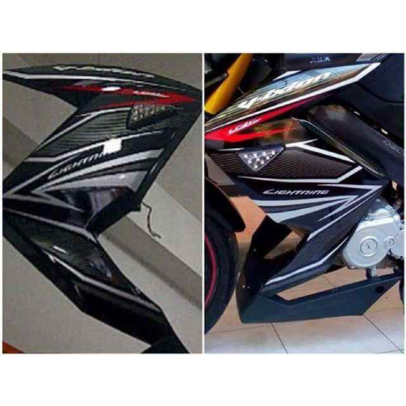 Sayap Vixion New model Ninja Z250 Body Samping Half Fairing New Vixion Nvl Nva